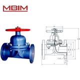 FEP Lined Diaphragm Valve (DN15-DN300)