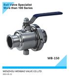 Two Way Stainless Steel Sanitary Non-Retention Ball Valve