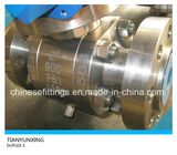 S31803 Saf2205 F51 Duplex Stainless Steel Forged Ball Valve