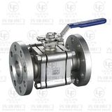 3PC Flange End Ball Valve (2000psi/ 300lb)