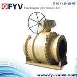 Large Cast Steel Trunnion Mounted Ball Valve (API6D/600)