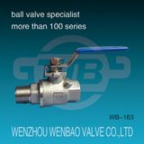 1PC Cast Stainless Steel (CF8, CF8M) Threaded Ball Valve M/F with Manual Handle