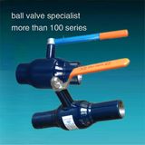 GOST Full Welded Gas Ball Valve Pn40