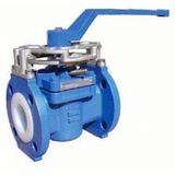 Manual Soft Sealing Flanged Eccentric Plug Valve