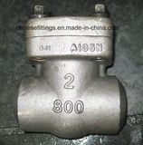 800lbs ANSI Forged Female Threaded Non Return Check Valve