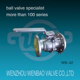 GB Pn16 Two Piece Split Body CF8 Ball Valve Dn200