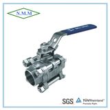 Stainless Steel Full Bore Socket Weld 3PC Ball Valve in 1000wog