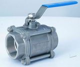 3PC Screwed Ball Valve