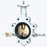 Bare Shaft Al-Bronze Lug Butterfly Valve with Double Half Stem