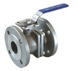 2PC Flanged Ball Valve