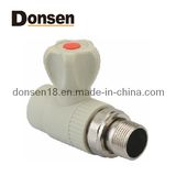 PPR Straight Radiator Brass Ball Valve