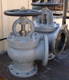 Cast Steel Angle Valve for Marine (JISF7320)