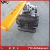 1500lb Three Pieces NPT Threaded Ball Valve