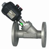 Plastic Flange Angle Seat Valve