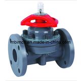 Flanged Type CPVC Plastic Diaphragm Valve (G41F-10)