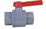 Plastic PVC Combined Ball Valve (Thread or Socket)