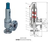 Closed Spring Loaded Low Lift Type High Pressure Safety Valve (A41Y-320)