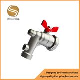 Brass Aluminum Butterfly Handle Valve (TFB-010-02)