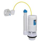 Cable Dual Flush Valve with Push Button Ov210+Pb302