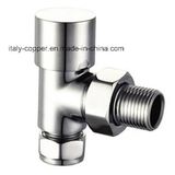 Brass Forged Chromed Radiator Valve (AV3076