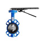 Dn50~Dn300 Pn1.0/1.6MPa Industry Manual Wafer Butterfly Valve