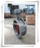 Fluorine Lining Butterfly Butterfly Valve (D31X-42