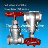 Non-Rising Stem Threaded Stainless Steel Gate Valve