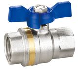 Brass Ball Valve with Butterfly Handle