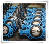 CE Approved PTFE Wafer Type Butterfly Valve (D40H)