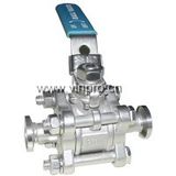 Clamp Three-Piece Ball Valve (408)