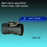 1-PC Investment Casting Carbon Steel Wcb Ball Valve 1000 Wog