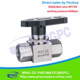 8500psi Stainless Steel 304 High Pressure Ball Valve