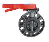 Plastic PVC Butterfly Valve Level Type