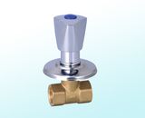 Brass Stop Valve W/Zamak Handle, Thread Ends