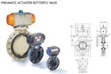 Pneumatic Actuator Butterfly Valve