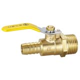 Straight Style Male Thread Brass Gas Valve (SS9050)