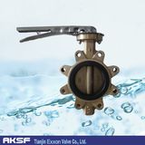 150lb/Pn10/Pn16 Lug Type Bronze/Aluminium/ Butterfly Valve