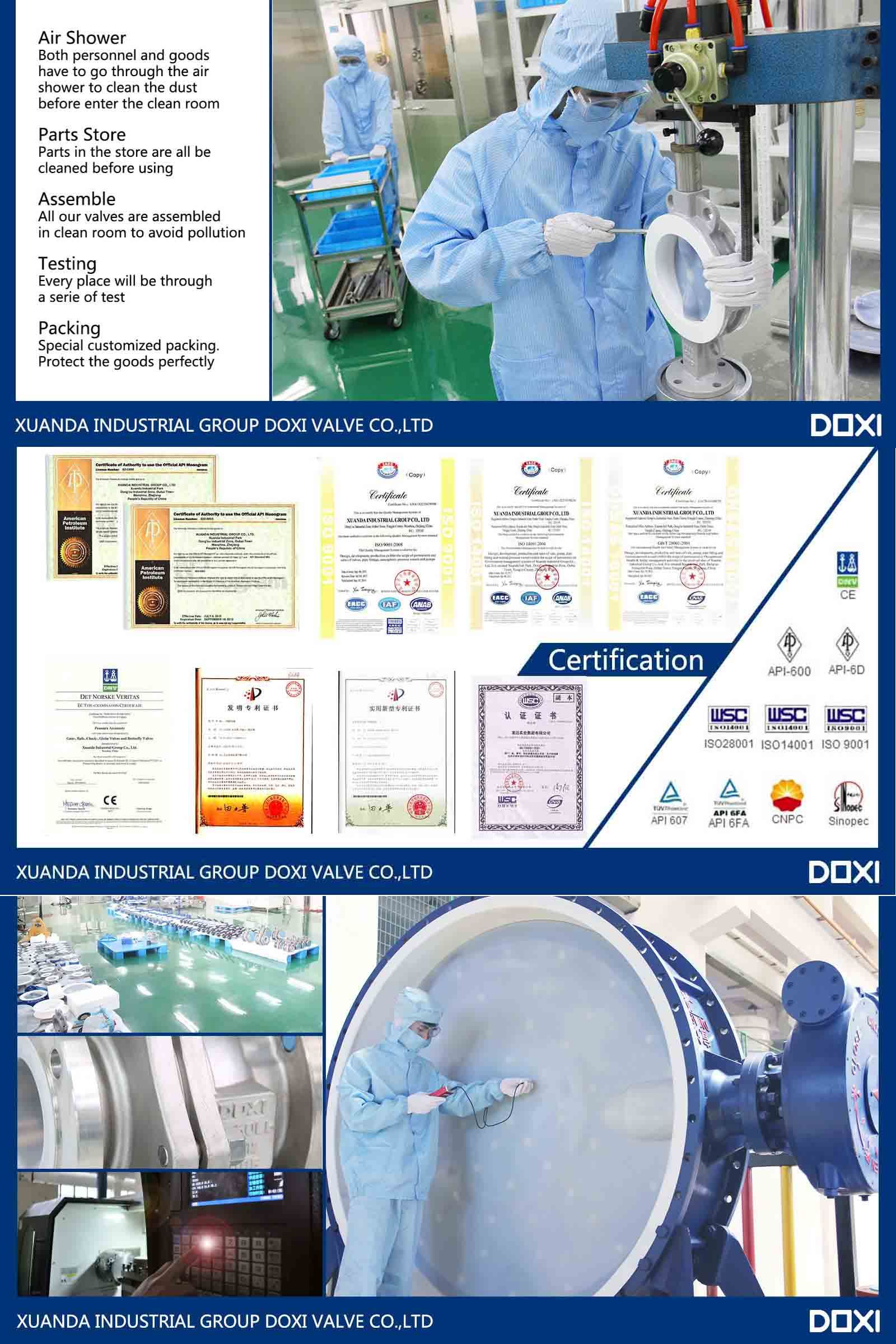 DIN JIS Asme PFA Diaphragm Valve